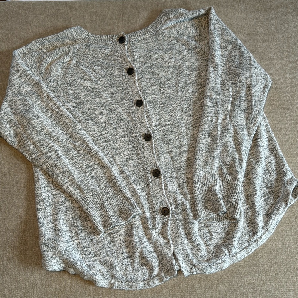 Madewell Button Back Sweater
